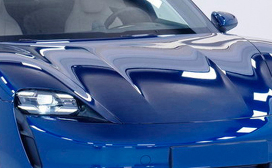 Slideable Blue Chrome Car Wrap Film Keep Paint Away From Scratches And Wear