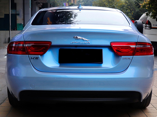 High Gloss Miami Blue Car Wrap Film Resistant To Abrasions​ 30µm Adhesive Thick
