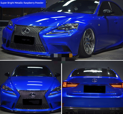 Metal Ice Plum Powder Gloss Car Vinyl Wrap Chemical Proof