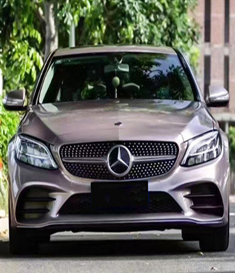 Metal Ice Plum Powder Ash Gloss Car Vinyl Wrap Self - Healing Bubble Free