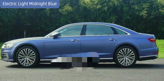 Bubble Free Matte Midnight Blue Car Wrap Film High Temperature Water Proof