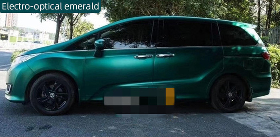 Electric Optical Emerald Matte Car Vinyl Wrap Self Healing Technology