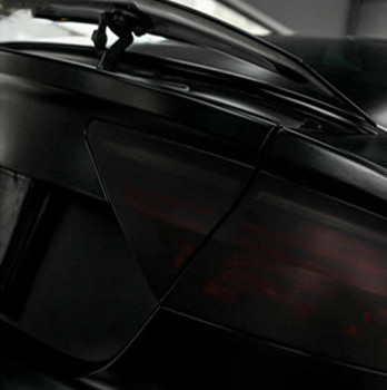 4.8MIL Black Car Vinyl Wrap Air Release And Heat Fuse Technologies Electric