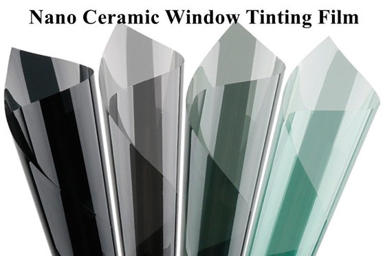 Dark Black Window Tint Film 2MIL Ceramic Sun Heat Control Window Films