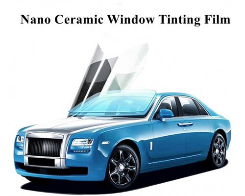 Dark Black Window Tint Film 2MIL Ceramic Sun Heat Control Window Films