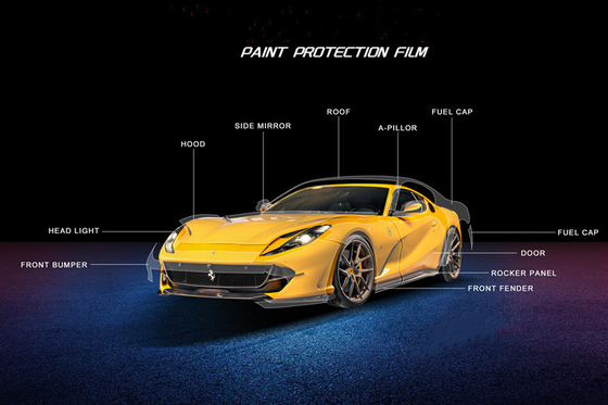 8MIL Matte Transparent Car Paint Protection Films pPF coating for car
