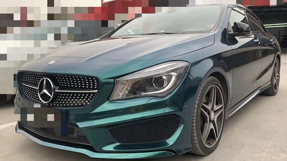 Automotive gloss Royal Dark Green Vinyl Wrap Scratch Resistant Car Wrap 140gsm