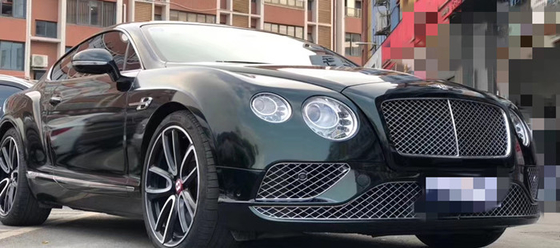Dark Green High Gloss Car Vinyl Wrap With PE Coated Paper Liner