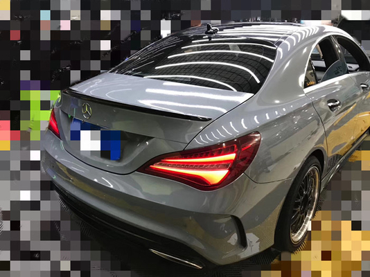 Gloss Cement Ash Grey Wrap Polymeric Calendered Vinyl Film Vehicle Advertising Wrap