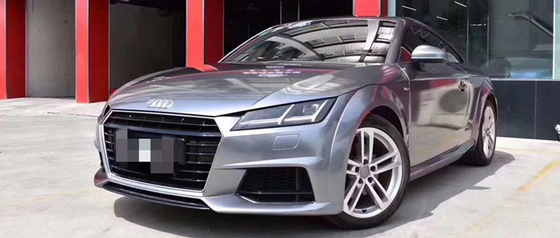 Titanium Steel Grey Gloss Car Vinyl Wrap Heat Activated Gloss Metallic Grey Vinyl Wrap