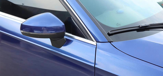 Bubble Free Galaxy Blue Gloss Car Vinyl Wrap Self Healing Clear Removable Acrylic Adhesive