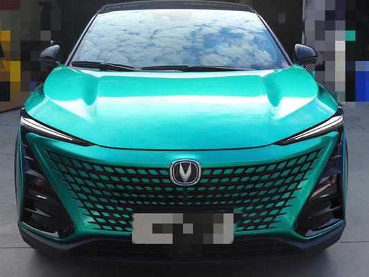Lightweight Gloss Car Vinyl Wrap Emerald Green for emergency Vehicles