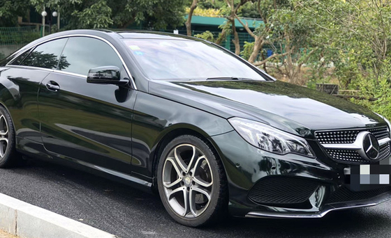 Emerald Green Gloss Car Vinyl Wrap With Acrylic Based Adhesive