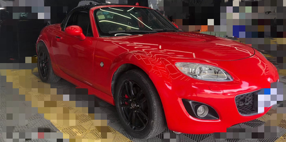 Ferrari Red High Gloss Car Wrap Air Release Slidable Temperature Resistant