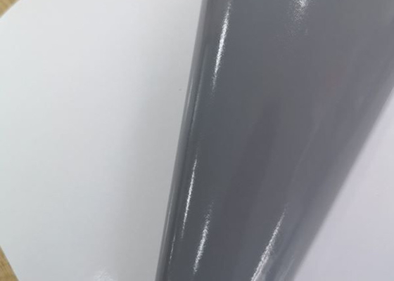 PE Coated Paper Liner Digital Printing Film Vinyl With Grey Adhesive