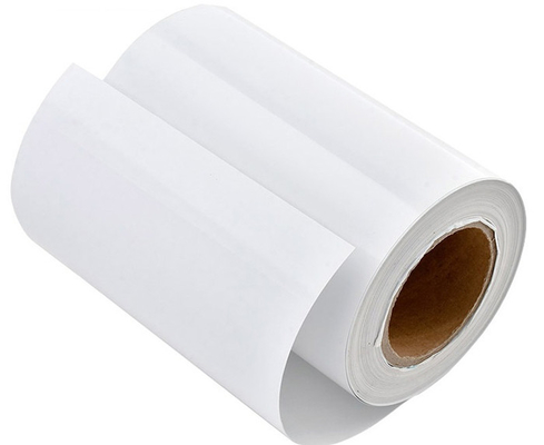 Outdoor Removable Monomeric Printable Matt White Self Adhesive Film Vinyl 140gsm