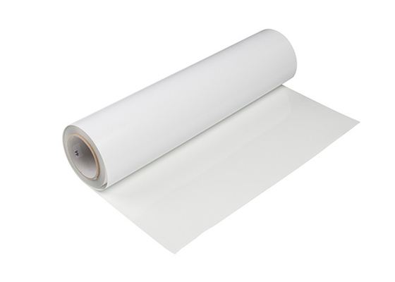 Removable Adhesive Polymeric Transfer Digitally Printed Films Matte White