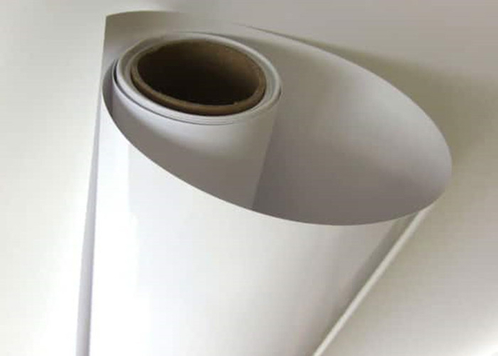 Glossy White Adhesive PU Digital Printing Film 5 Years Durability