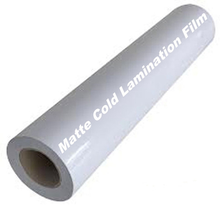 Strong Adhesion Cold Soft Touch Matte Laminating Film Roll 1.2mm