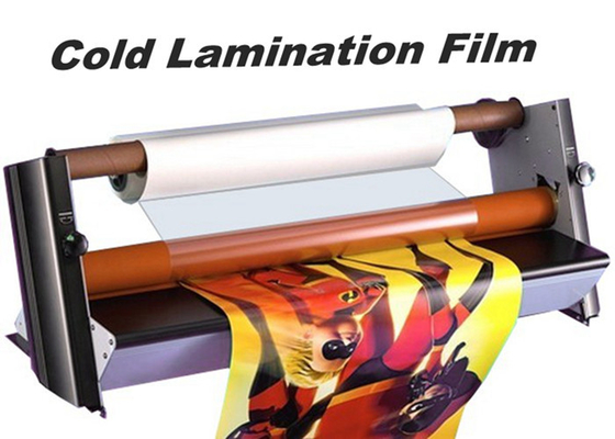 Flexible Cross Cold Laminating Film Semi Transparent 0.8mm