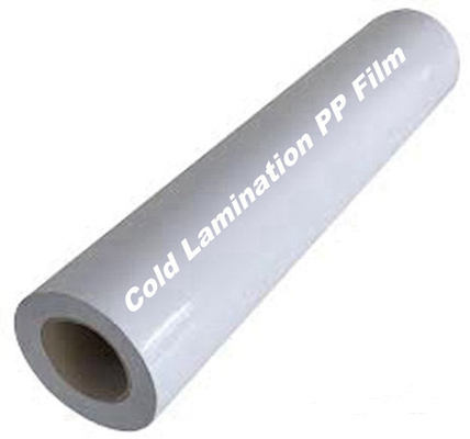 Clear PSA CPP Cold Laminating Film 1220x2440 Mm For Pictures Protection