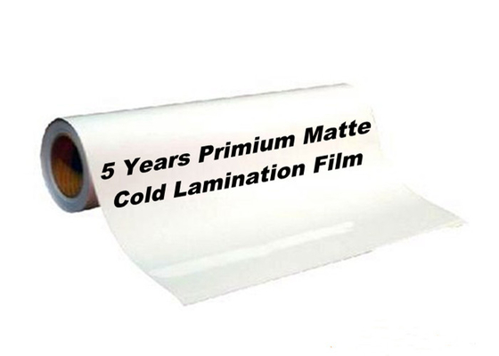 Images Protection Matt Cold Laminating Film 1.2mm Moisture Resistant