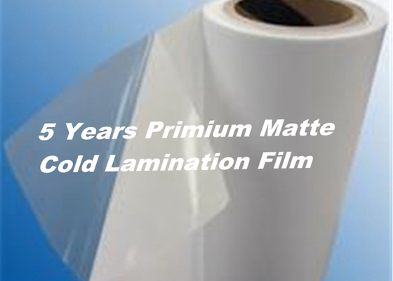 Images Protection Matt Cold Laminating Film 1.2mm Moisture Resistant