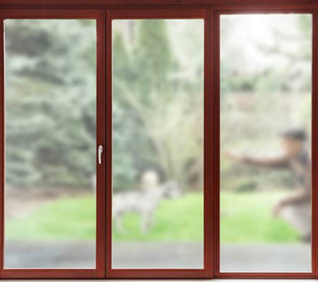 Luster Opaque Decorative Window Glass Film Removable Repositionable