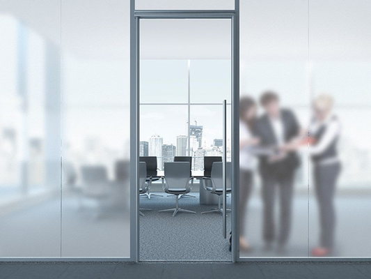 Decorative Removable Privacy Adhesive Frosted Window Film Clear Sand Blast Pattern