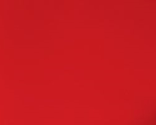 anti UV Frosted Plain Red Decorative Window Glass Film Self Adhesive