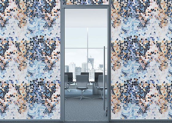 Diversity Colored Privacy Stained Decorative Window Glass Film 1.22Mx50M