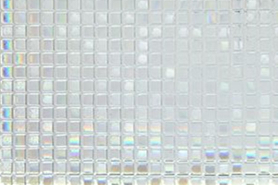 Sun Control Pixels Static Cling Decorative Window Glass Film 0.8mm Thick