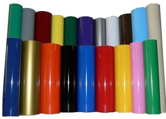 5 Years Durability Flexible Vinyl Film 0.914MX50M Colored Self Adhesive Frosted Film