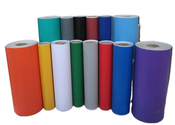 5 Years Durability Flexible Vinyl Film 0.914MX50M Colored Self Adhesive Frosted Film