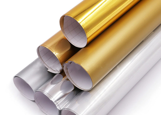 Advertising Decorative Metallic PVC Color Cutting Vinyl Film 0.61MX50M