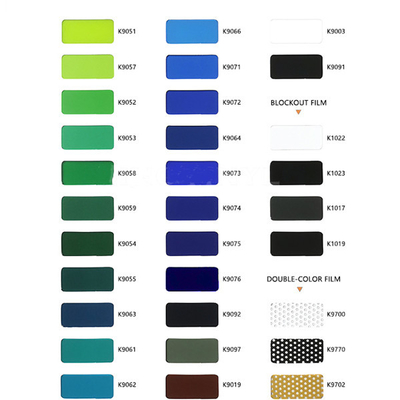 1.22Mx50M Self Adhesive Decorative Vinyl Translucent Vinyl Film For Glass