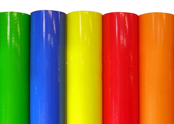 Decorative PVC Fluorescent Color Cutting Vinyl Film 0.1mm Scratch Resistant