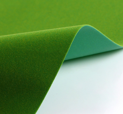 Stretchable Vinyl Flock Heat Transfer Film Roll 230 Micron For T-Shirt And Textile