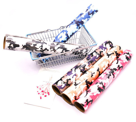 Camouflage Heat Transfer Film Roll Stretchable 6.6-13.2lbs Pressure