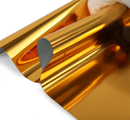 Flexible Deco Metallic Reflective Heat Transfer Film HTV For Fabrics