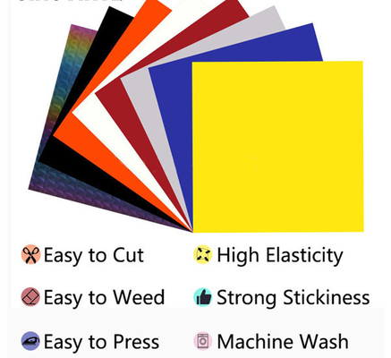 Customized 10-15s Press Puffs Thermal Transfer Film For T Shirt