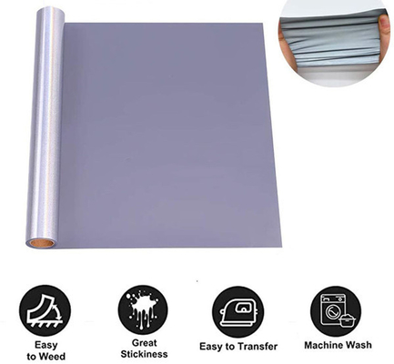 230 Micron Heat Transfer PET Film TPU Reflective Transfer Film For Blend Textile
