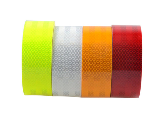 Vehicle Reflective Conspicuity Tape Prismatic Reflective Tape For Traffic Sign