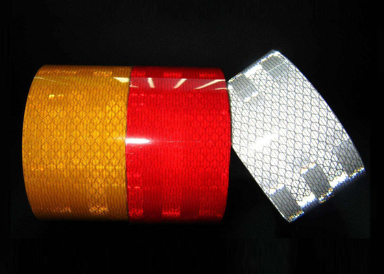 Vehicle Reflective Conspicuity Tape Prismatic Reflective Tape For Traffic Sign