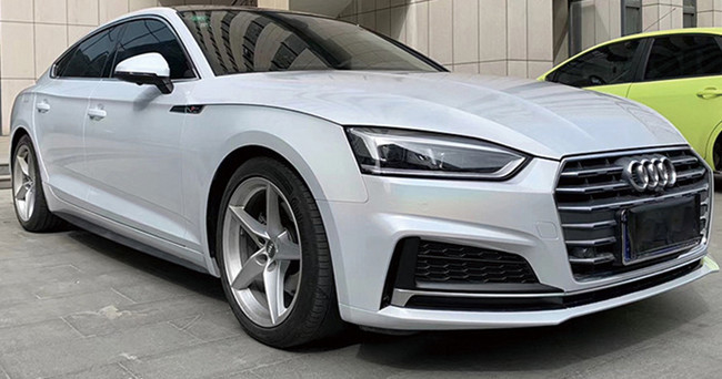 Colorful Laser White Glitter Car Wrap Polymeric Calendered Vinyl Film