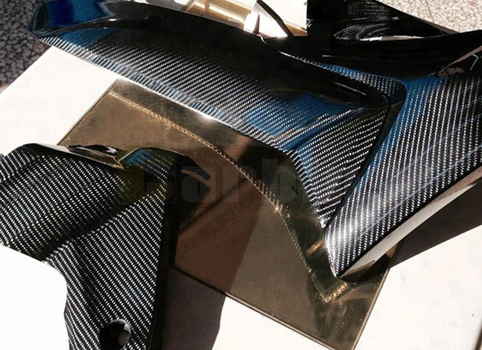 Interior Exterior Black 6D Carbon Fiber Car Vinyl Wrap Roll  Air Release