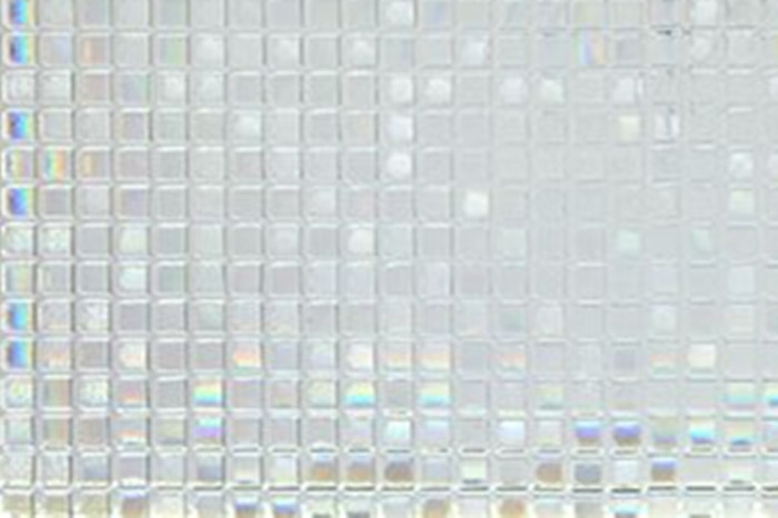 Sun Control Pixels Static Cling Decorative Window Glass Film 0.8mm Thick