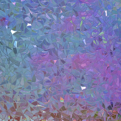 Dichroic Scales Vinyl Privacy Decorative Privacy Window Film Filter Sunlight